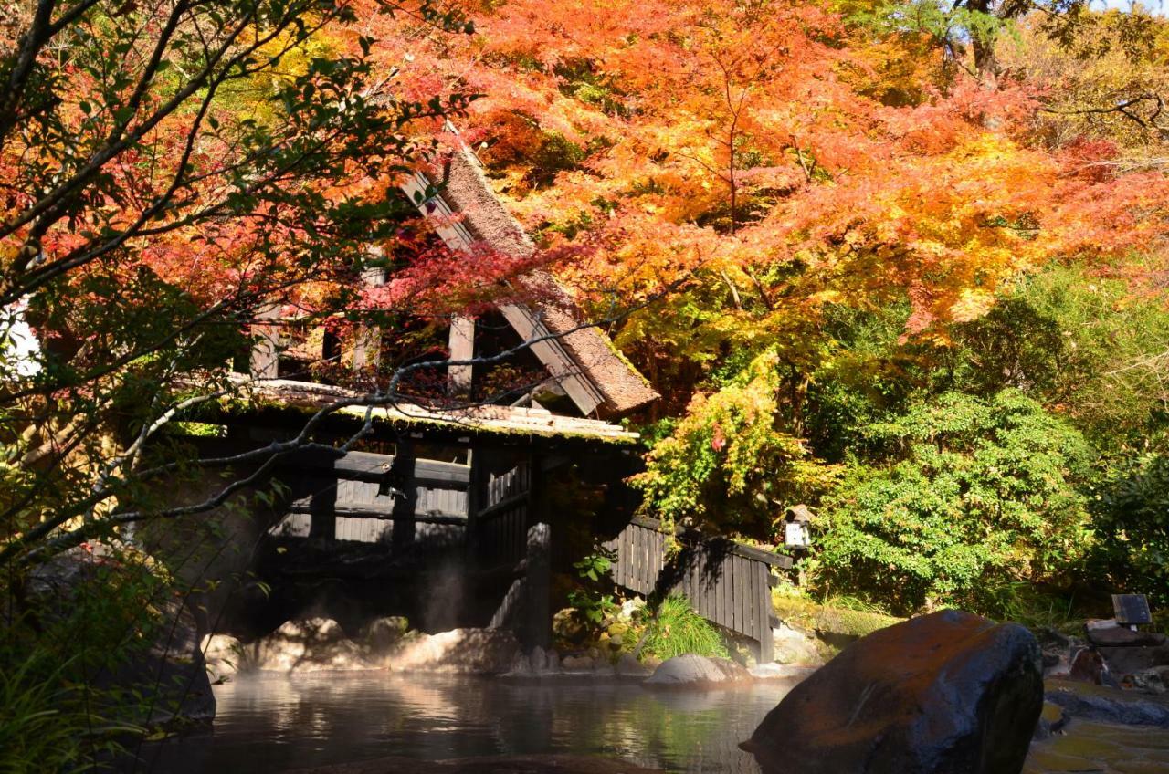 Hotel Kurokawa Onsen Oku No Yu Minamioguni Esterno foto